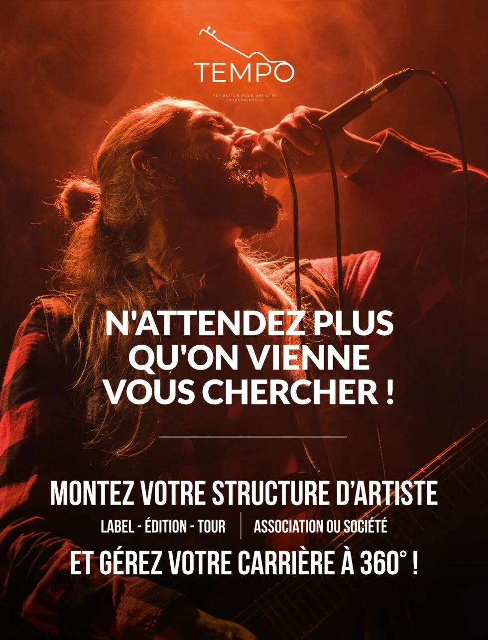 TEMPO, organisme de formation au music business pour artistes