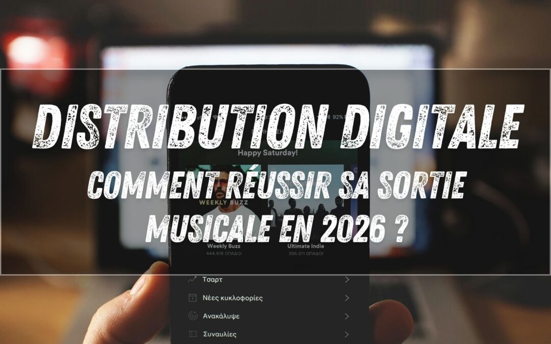 Distribution digitale : comment réussir sa sortie musicale en 2026 ?