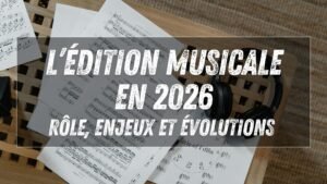 L’édition musicale : rôle, enjeux et évolutions