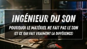 Ingénieur du son : pourquoi le matériel ne fait pas le son (et ce qui fait vraiment la différence)
