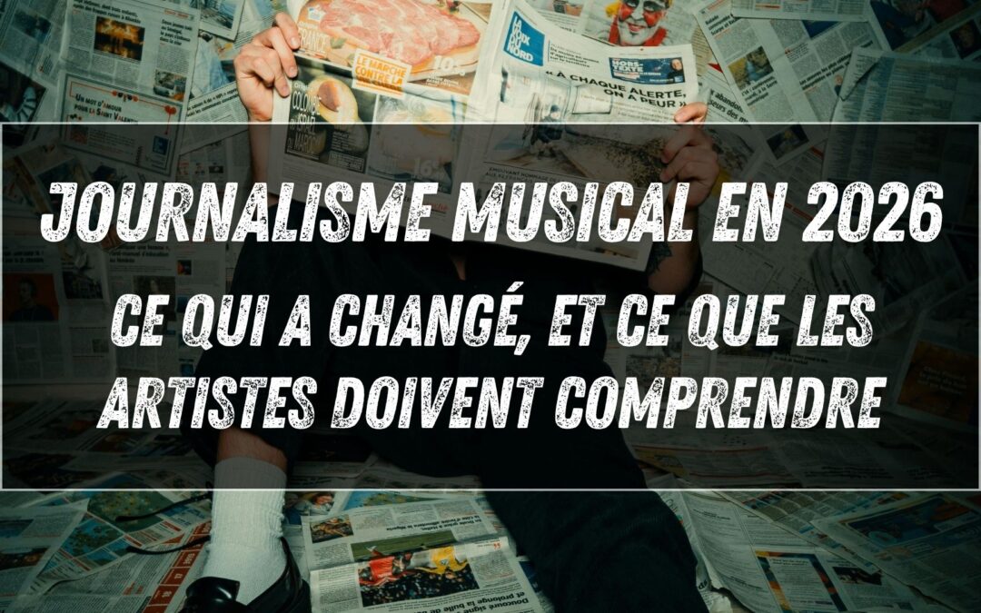Journalisme musical en 2026 : ce qui a changé (et ce que les artistes doivent comprendre)