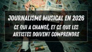 Journalisme musical : ce qui a changé (et ce que les artistes doivent comprendre)