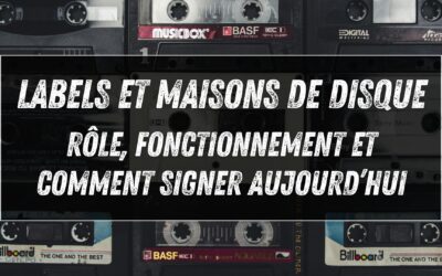 Labels et maisons de disque : rôle, fonctionnement et comment signer aujourd’hui