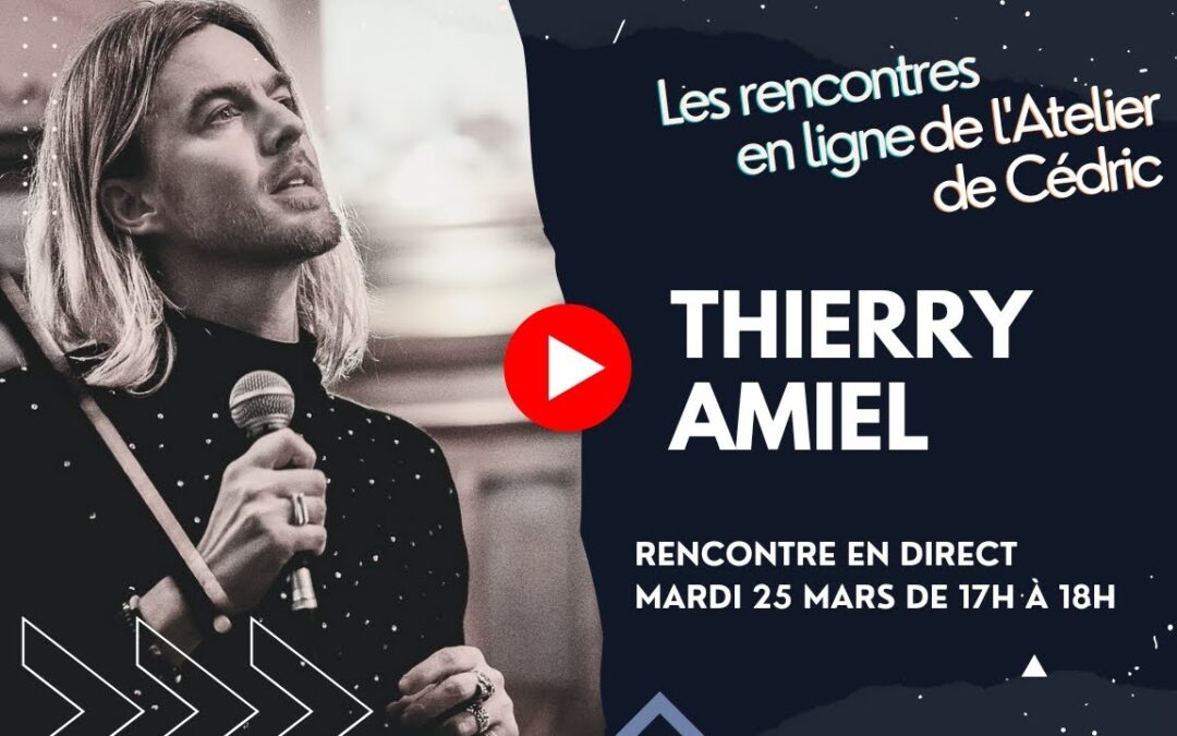 L&rsquo;Atelier de Cédric avec Thierry Amiel : parcours, indépendance et renaissance artistique
