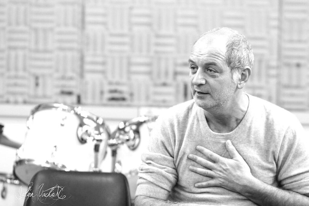 Alain Lahana lors de la rencontre L’Atelier de Cédric