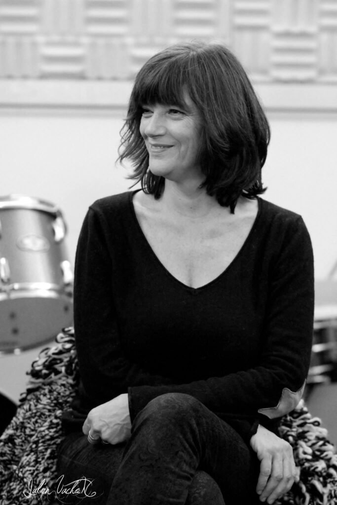 Élisabeth Anaïs et Pierre-Yves Lebert, auteurs de chansons dans L'Atelier de Cédric