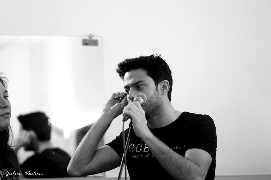 Richard Cross — rencontre en studio
