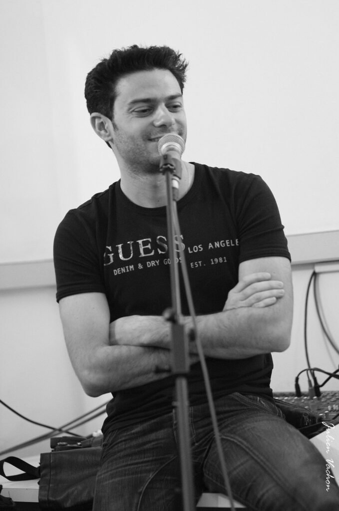 Richard Cross — rencontre en studio