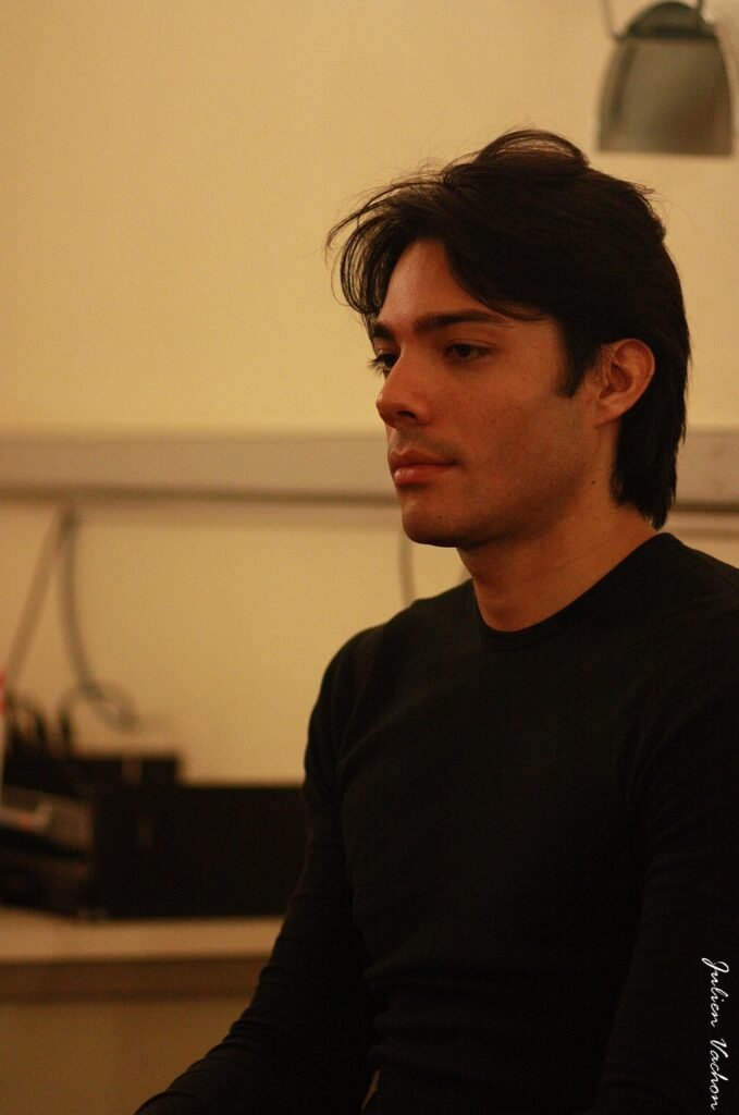 Richard Cross — rencontre en studio
