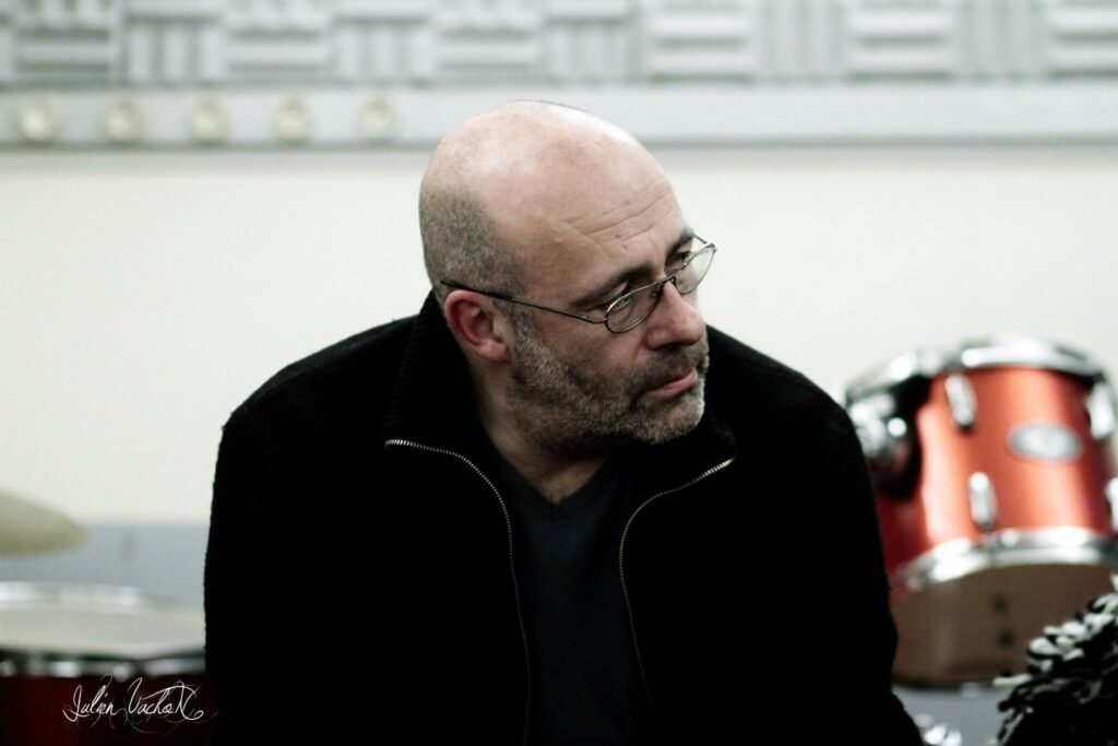 Élisabeth Anaïs et Pierre-Yves Lebert, auteurs de chansons dans L'Atelier de Cédric