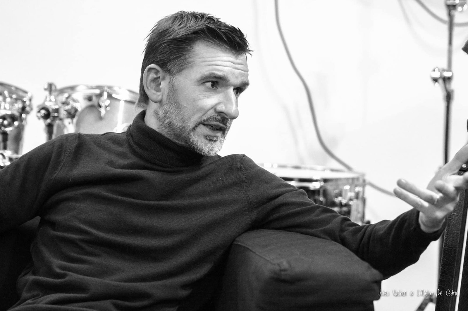 Olivier Cousin, responsable artistique et professeur de guitare